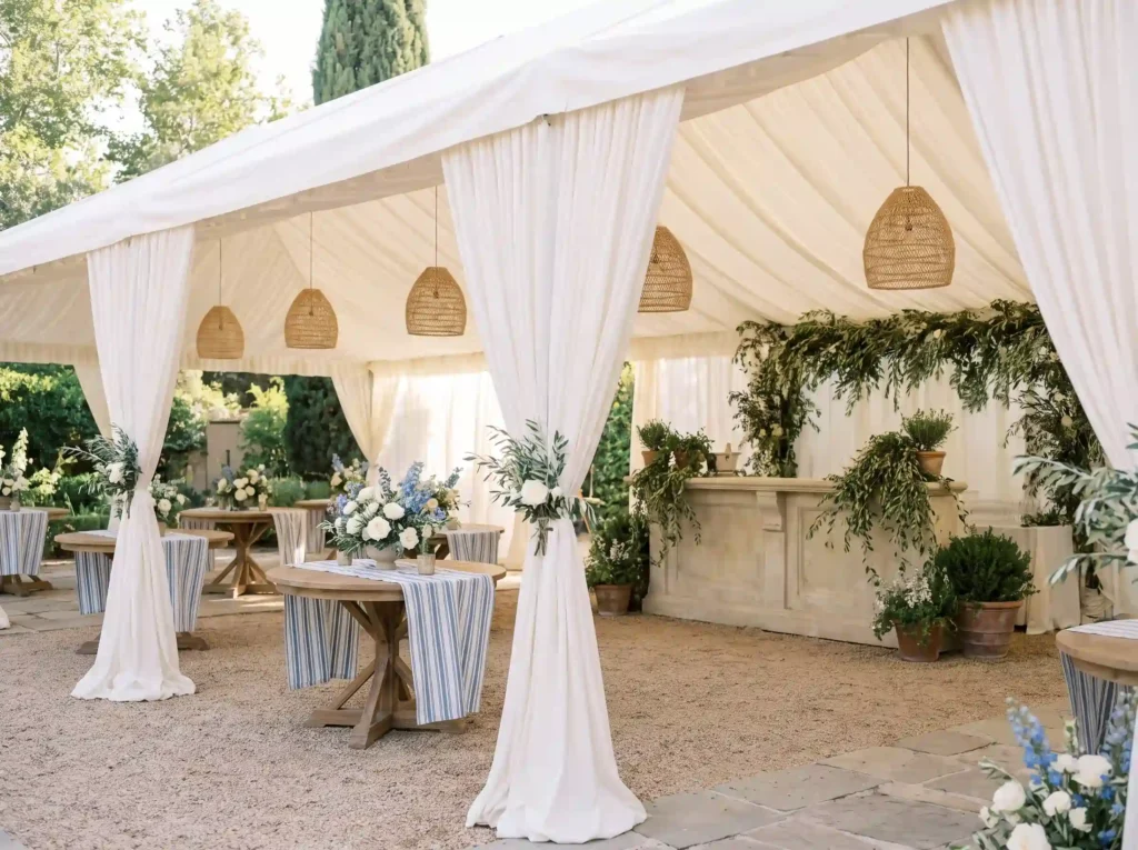 20 Backyard Wedding White Tent Details Worth Copying