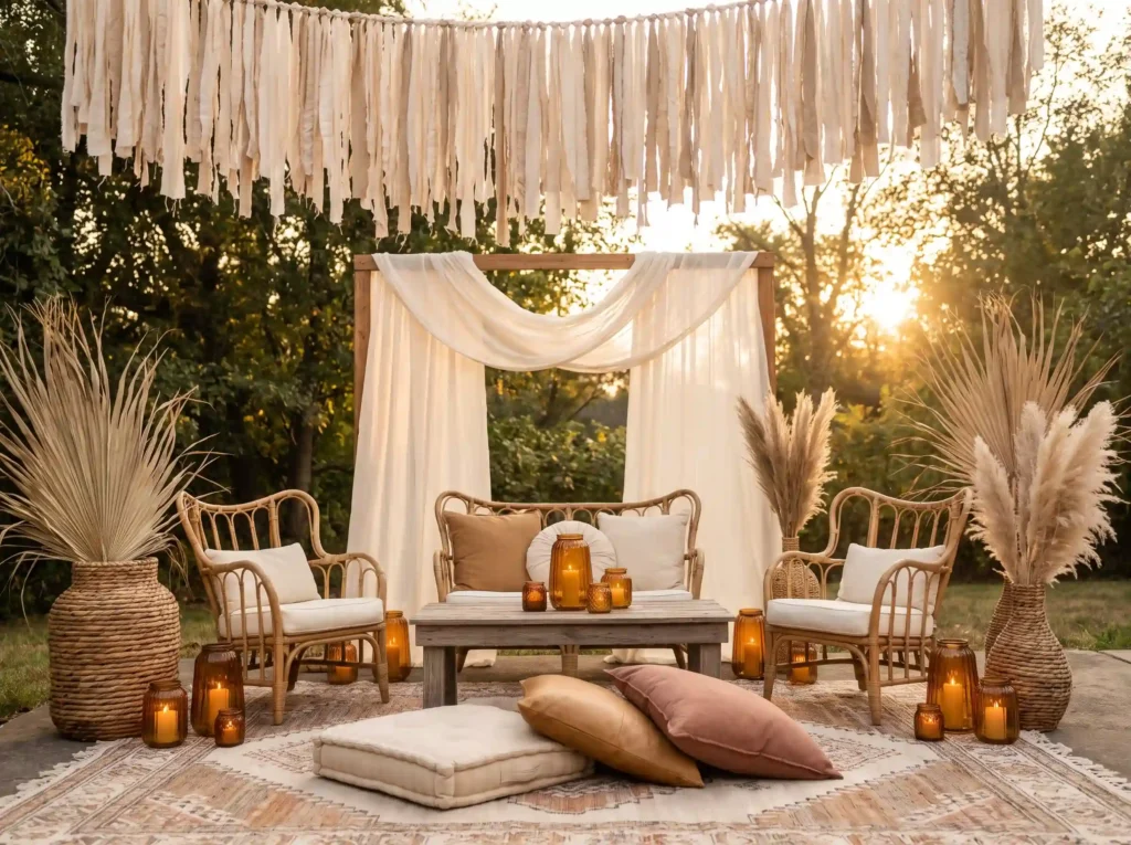 Woven lounge nook design K