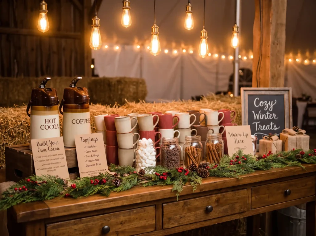 Hot cocoa bar station K