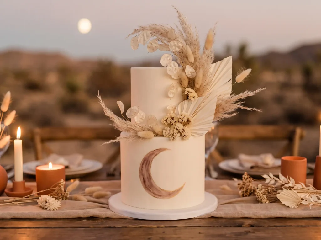 Desert moon cake design K