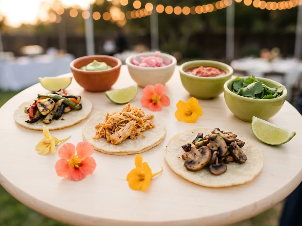 Mini taco tasting board presenta… K
