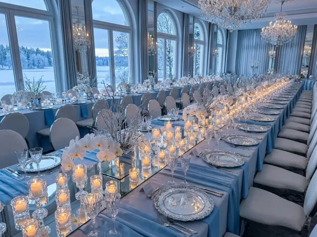 Crystal frost winter reception d…
