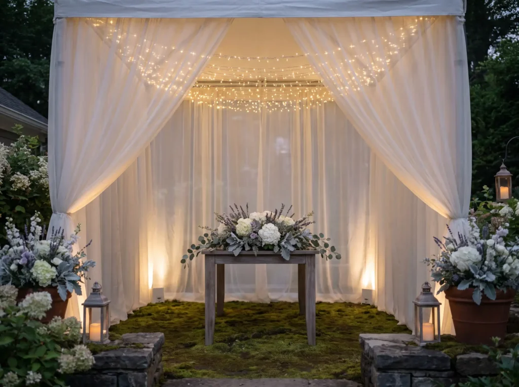 Moon garden wedding tent K