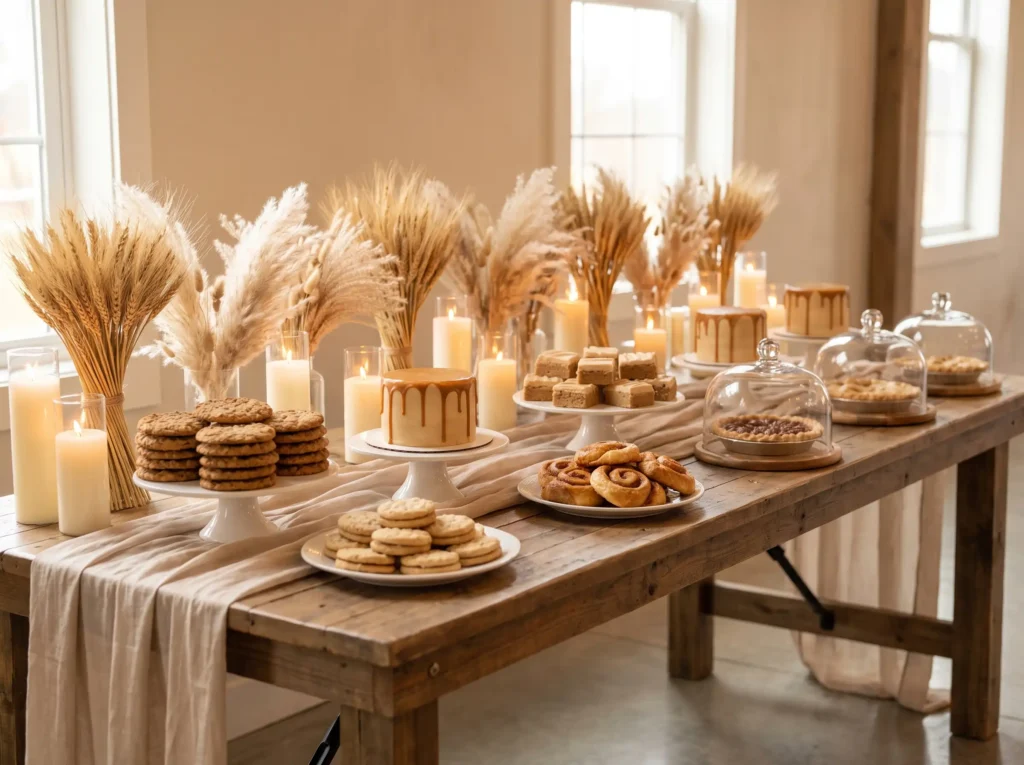 Neutral dessert bar display K