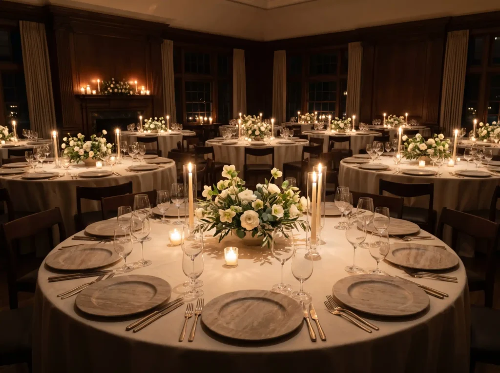 Quiet luxury winter table design K