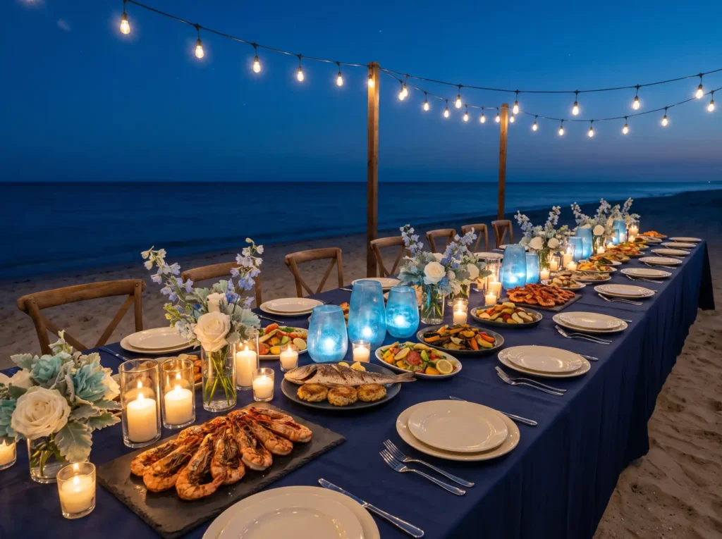 21 Beach Wedding Food Ideas for a Seaside Reception