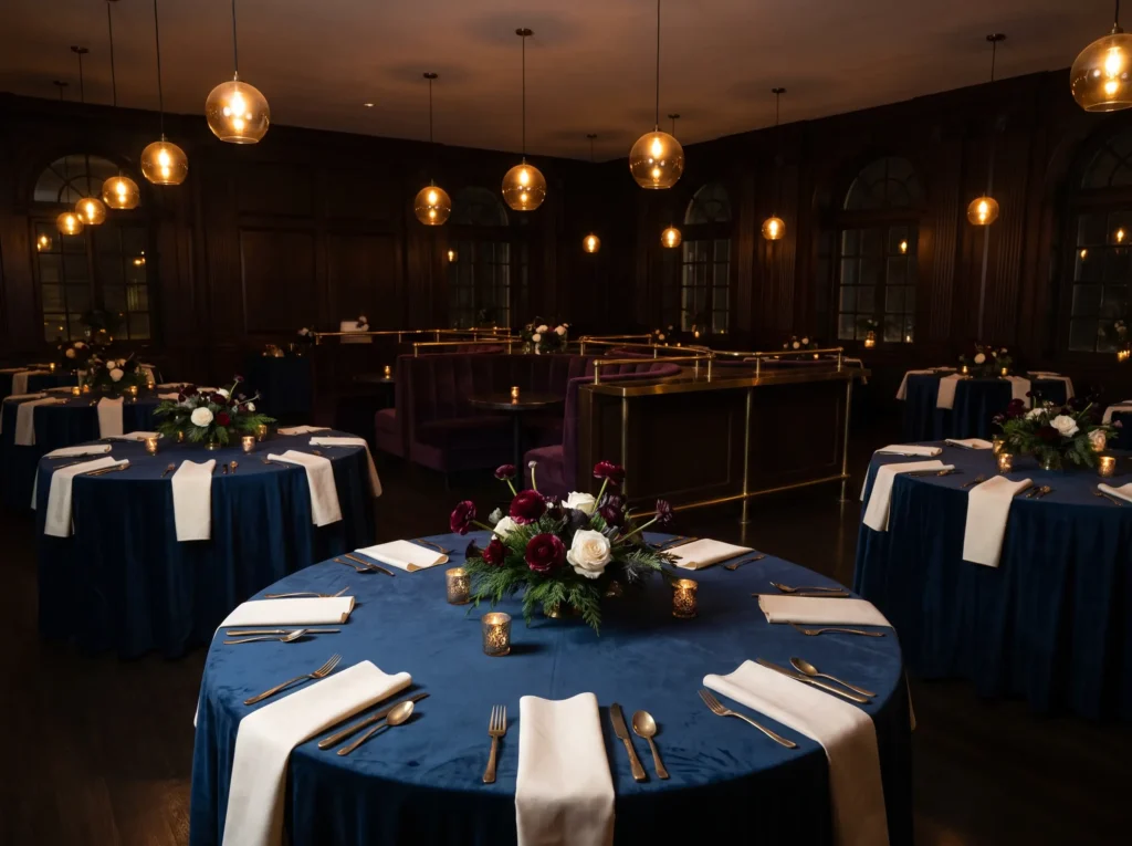Velvet midnight winter ballroom … K