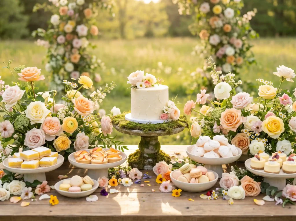 Dessert meadow table display K