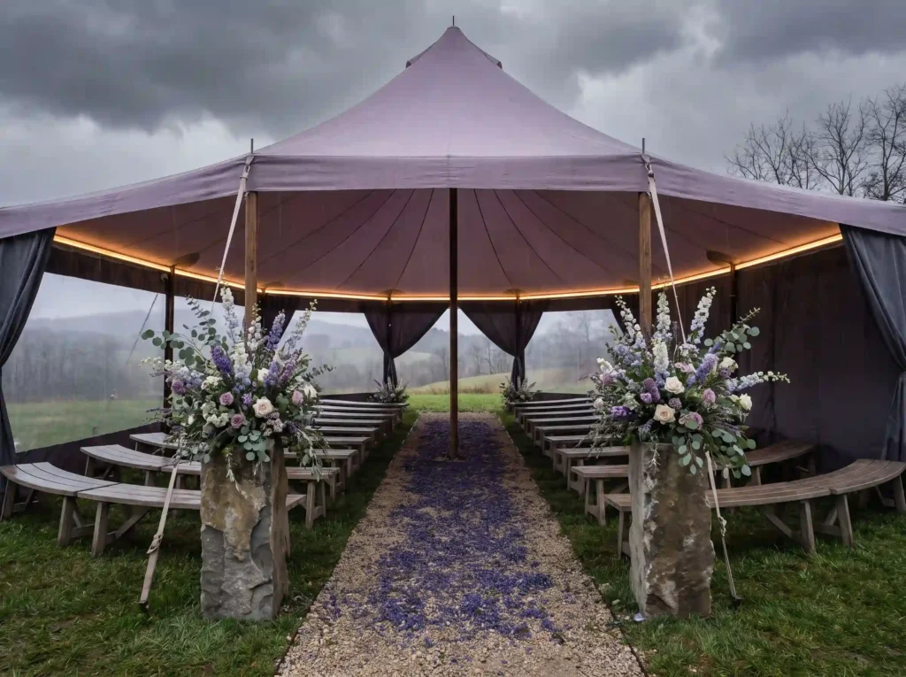 Countryside wedding tent canopy … K