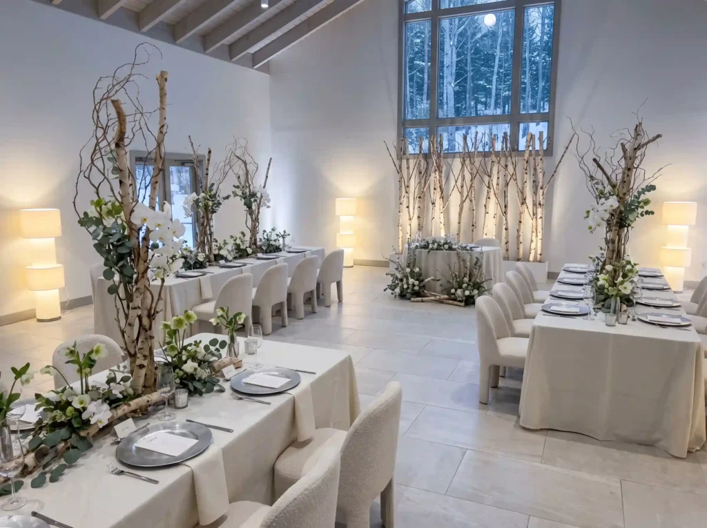 Silver birch winter lounge recep… K
