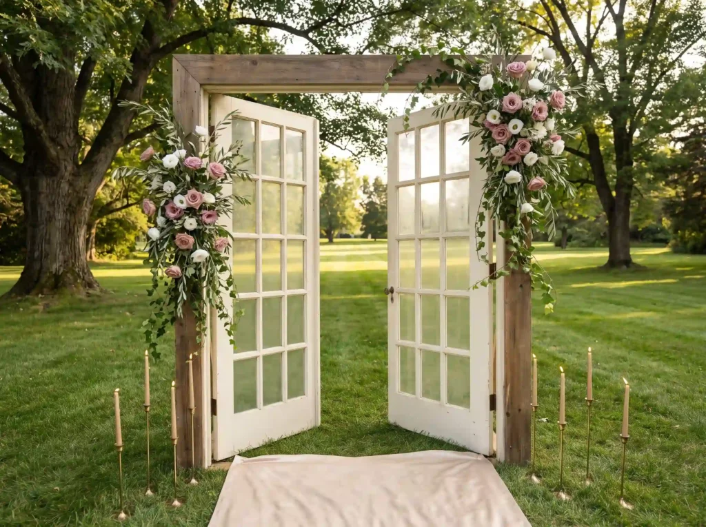 French door frame entrance decor… K