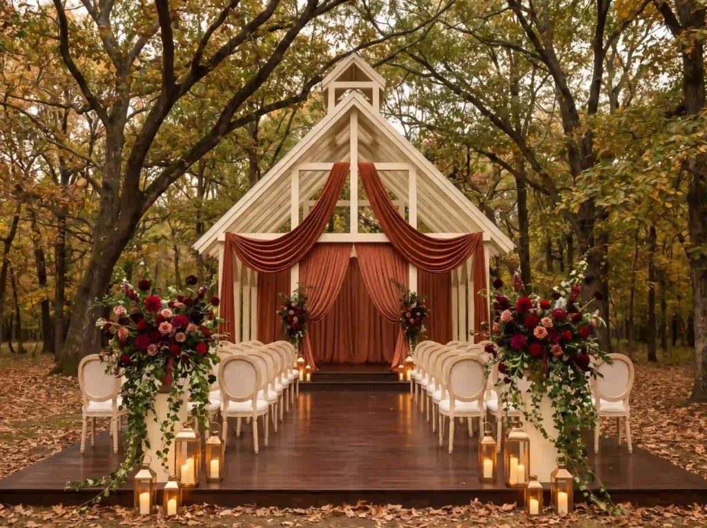 Rust velvet garden chapel K