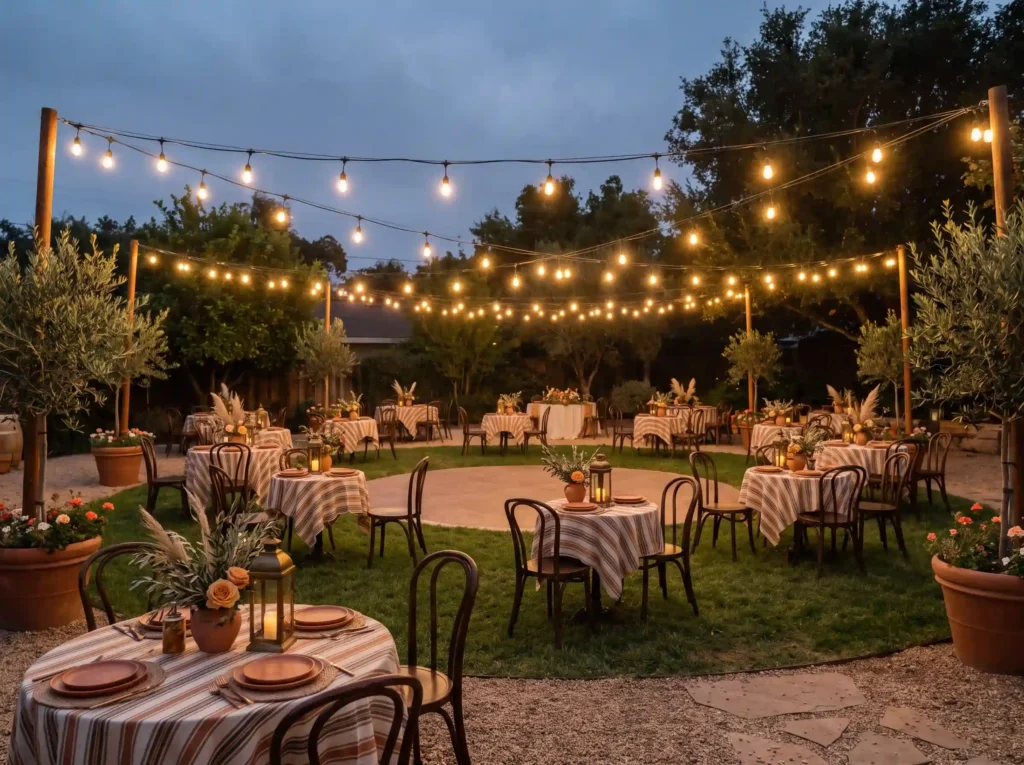 Terracotta bistro backyard weddi… K