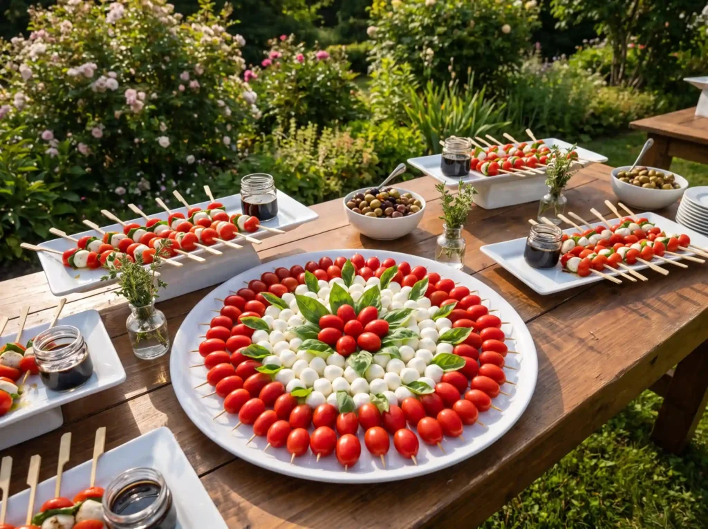 Caprese skewer station buffet di… K