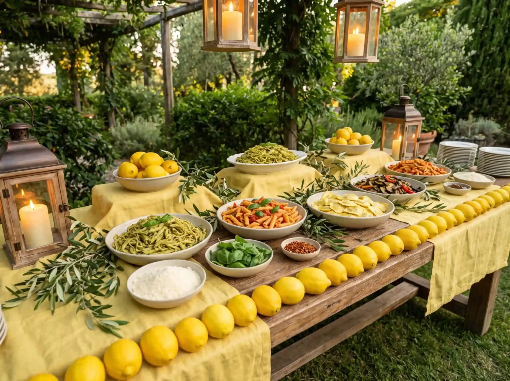Lemon grove pasta buffet K