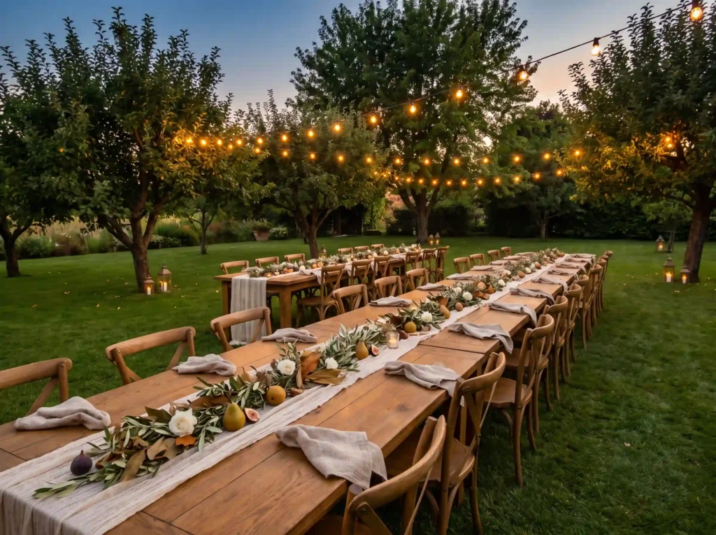 Rustic farmhouse wedding recepti… K