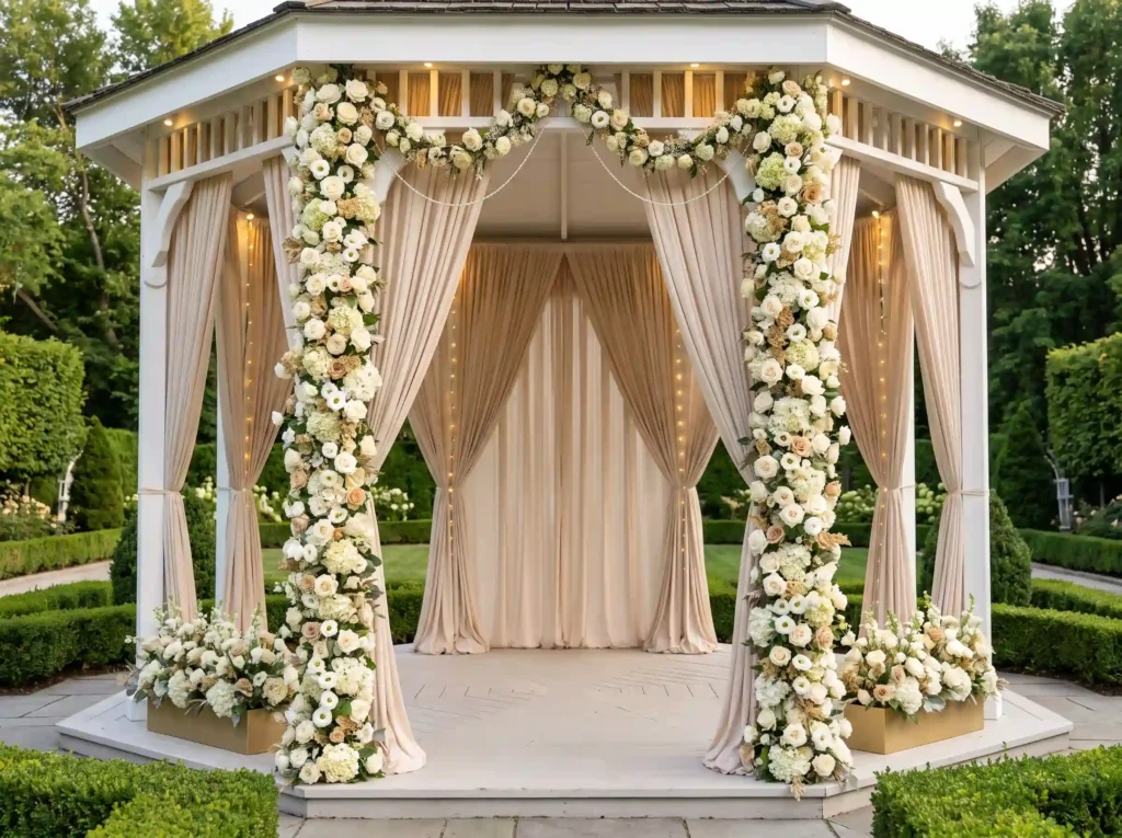 Champagne pearl gazebo design K