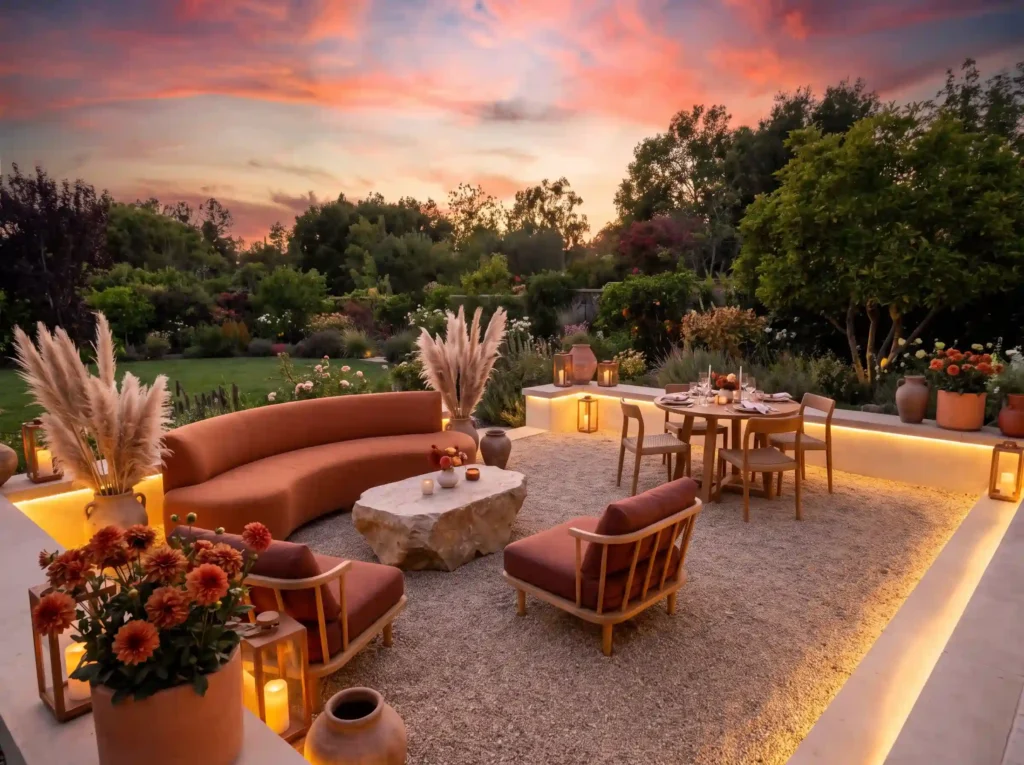 Terracotta sunset lounge recepti… K