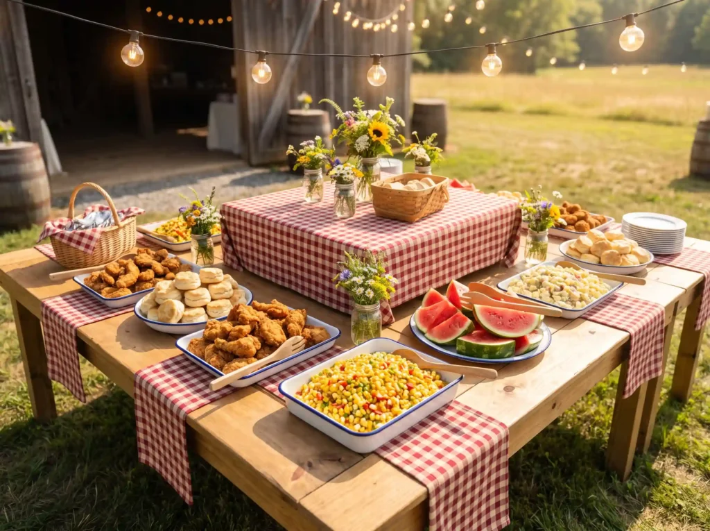 Southern inspired summer wedding… K