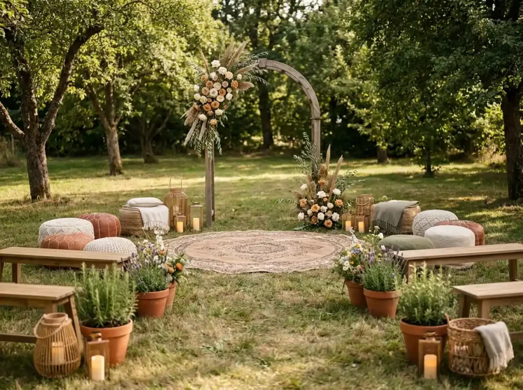 20 Boho Outdoor Wedding Ceremony Ideas Under $500 Each