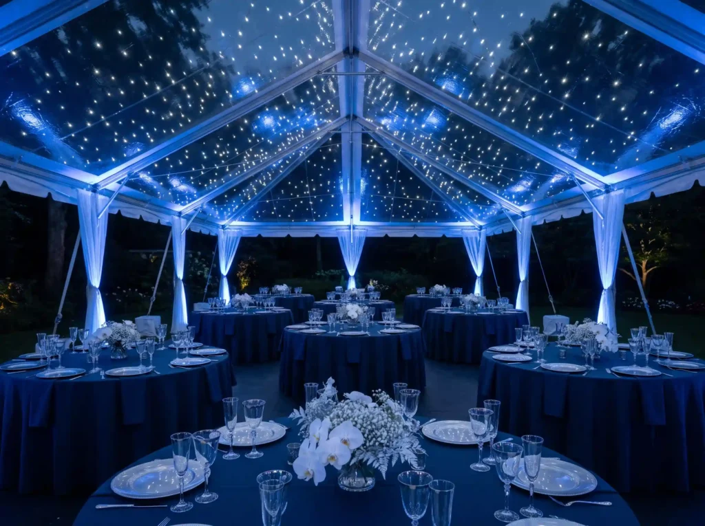 Celestial wedding reception unde… K