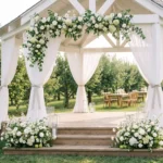 Deck Out Your Gazebo: 25 Floral Outdoor Ceremony Looks