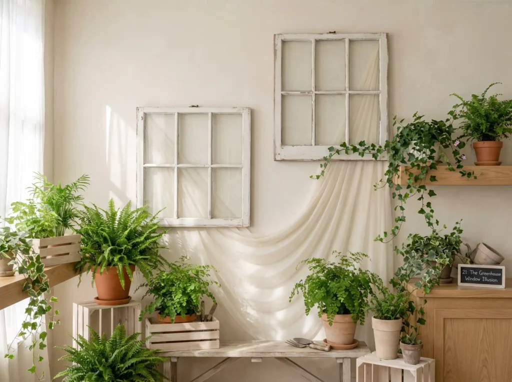 Greenhouse window illusion weddi… K