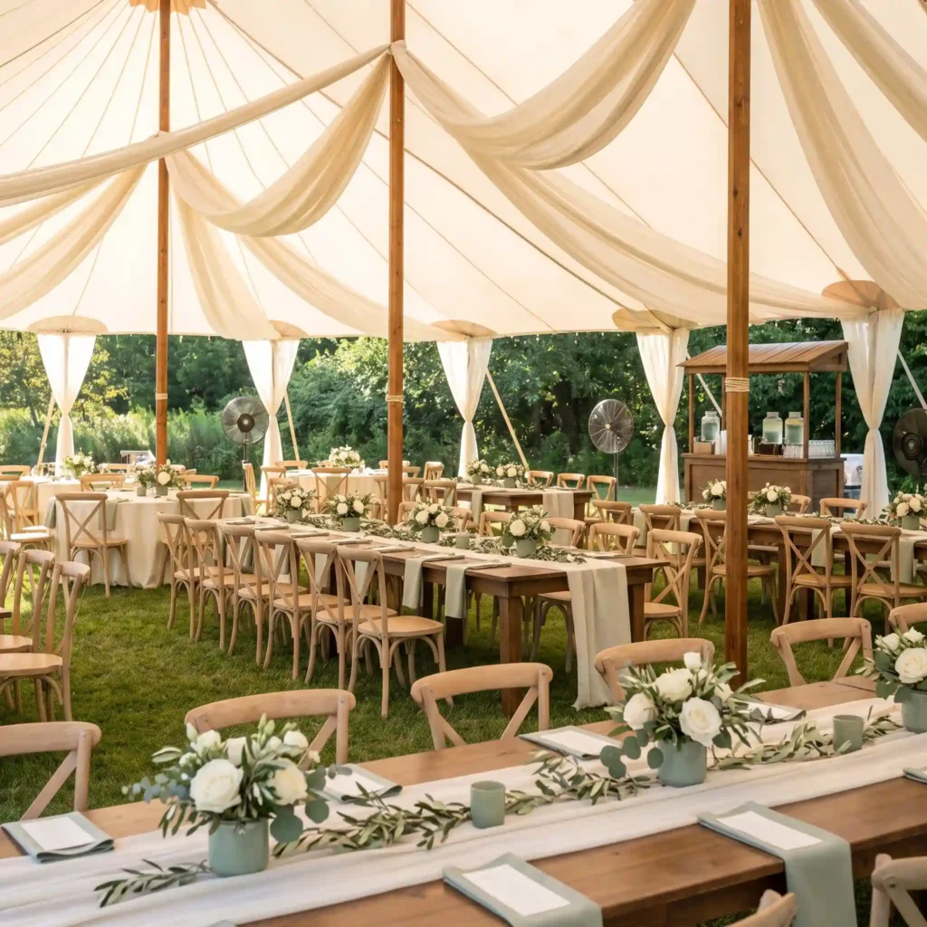 Sage garden wedding reception st… K