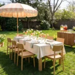 23 Charming Small Backyard Wedding Reception at Home Ideas