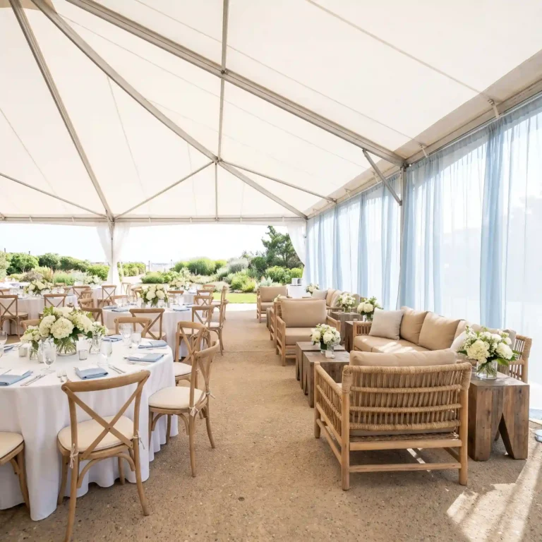 24 Outdoor Tent Wedding Reception Ideas for Hot Days