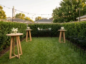 25 Small Backyard Reception Ideas for Tiny Yards