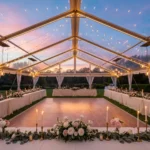 25 Backyard Wedding Tent Lighting Ideas for Warm Nights