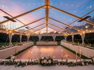 25 Backyard Wedding Tent Lighting Ideas for Warm Nights