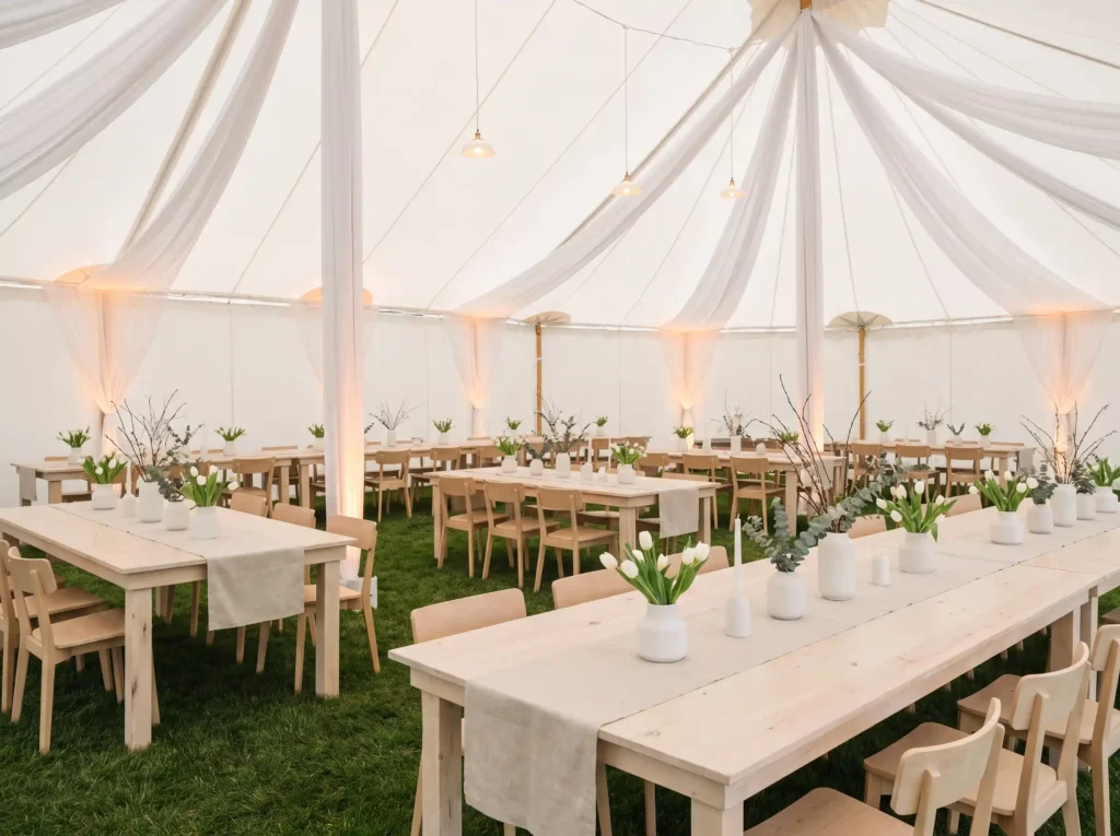 Scandinavian wedding reception t… K