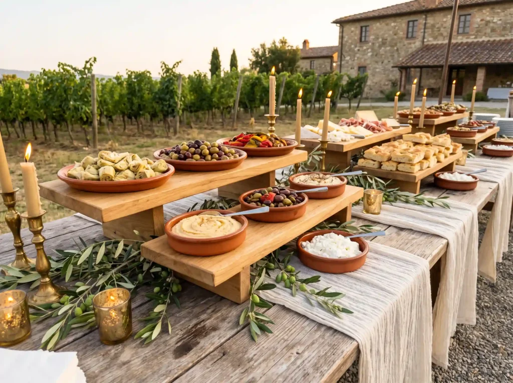 Mediterranean antipasto buffet o… K