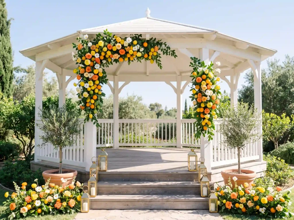 Citrus grove wedding gazebo cele… K