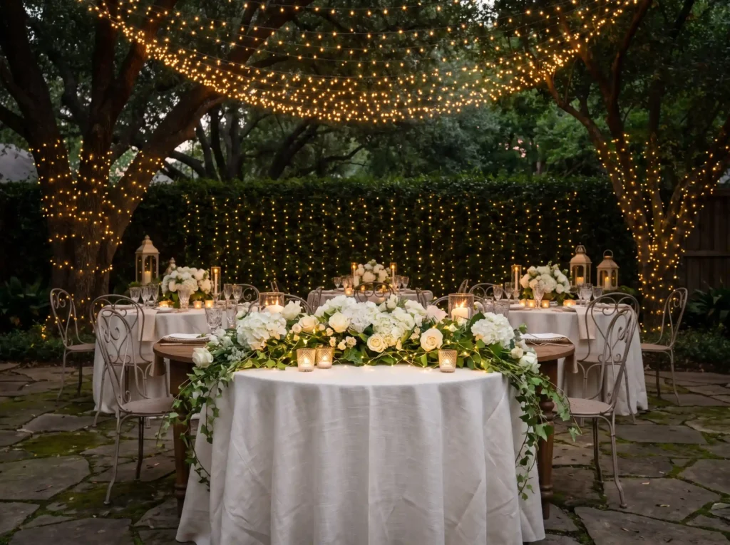 Enchanted twilight backyard rece… K