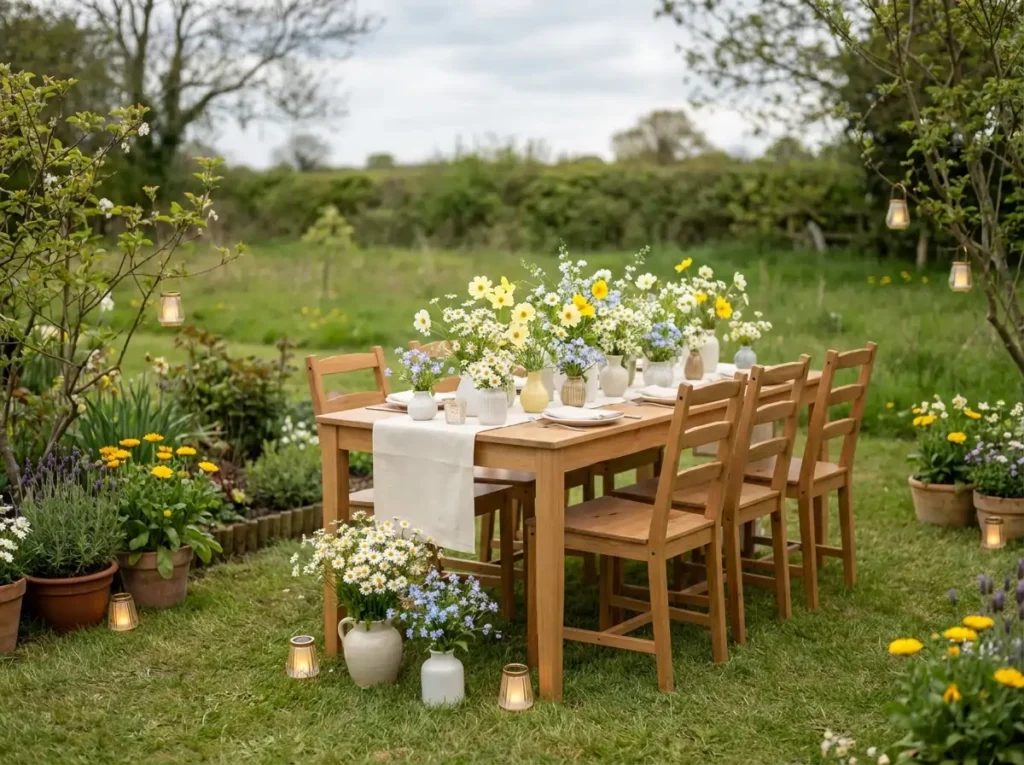 Micro meadow wedding reception s…