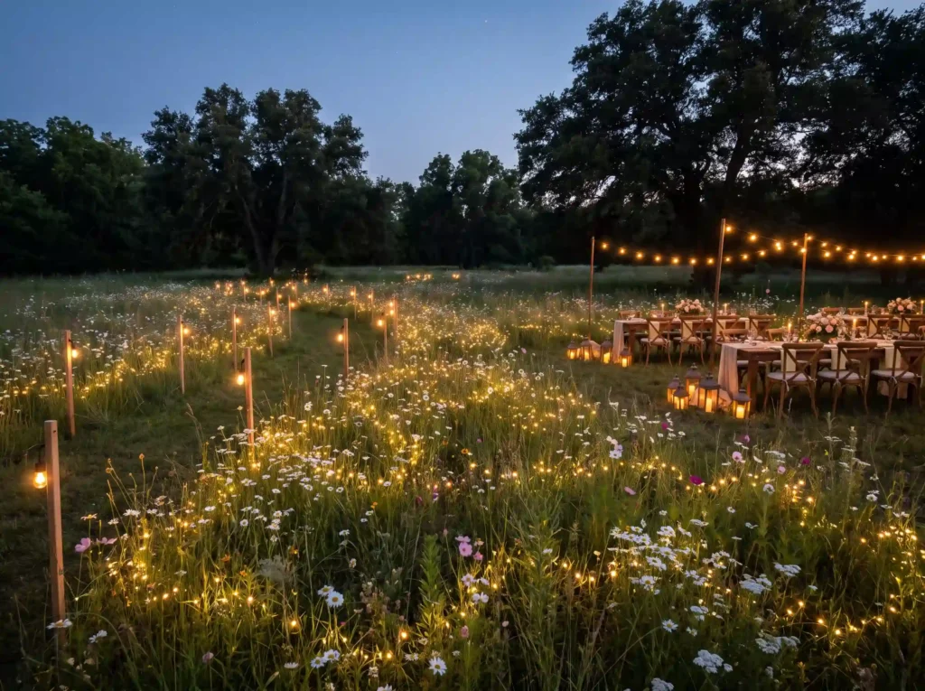 Firefly lights illuminate backya… K